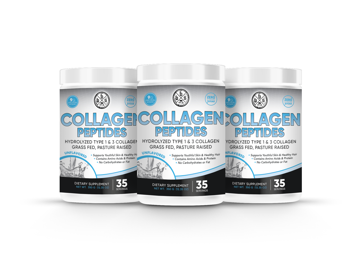 Collagen Peptides - Type 1 & 3 Collagen (Unflavored)